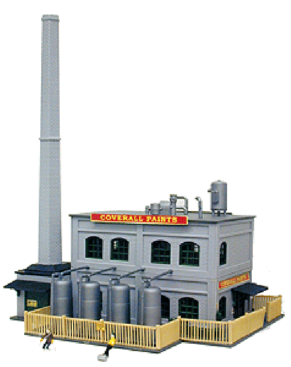 model power n scale buildings