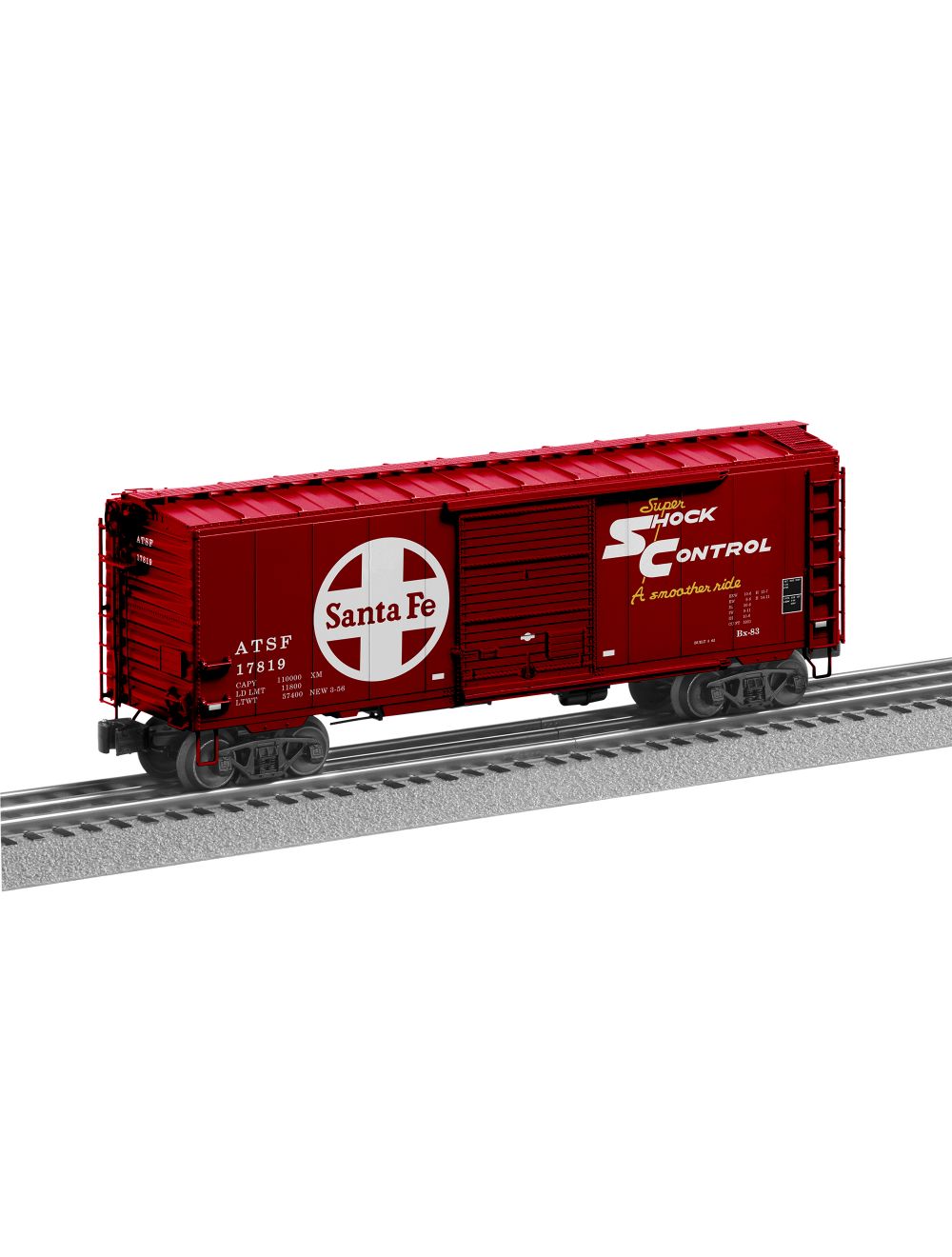 Lionel 2026120 ATSF Boxcar w/Freight Sounds