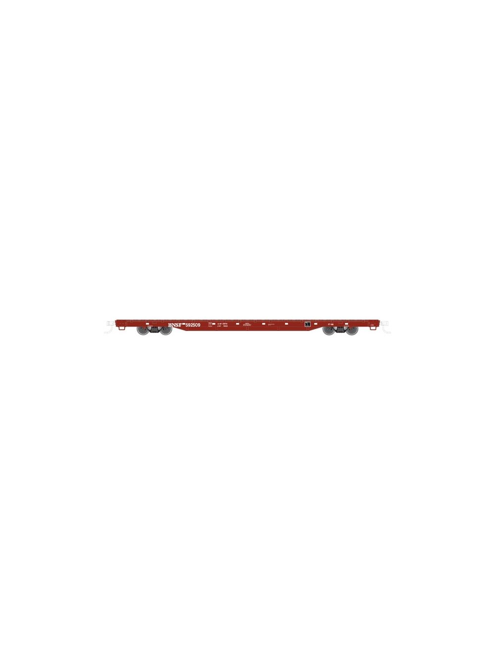 atlas 751-20001590 bnsf bulkhead flat