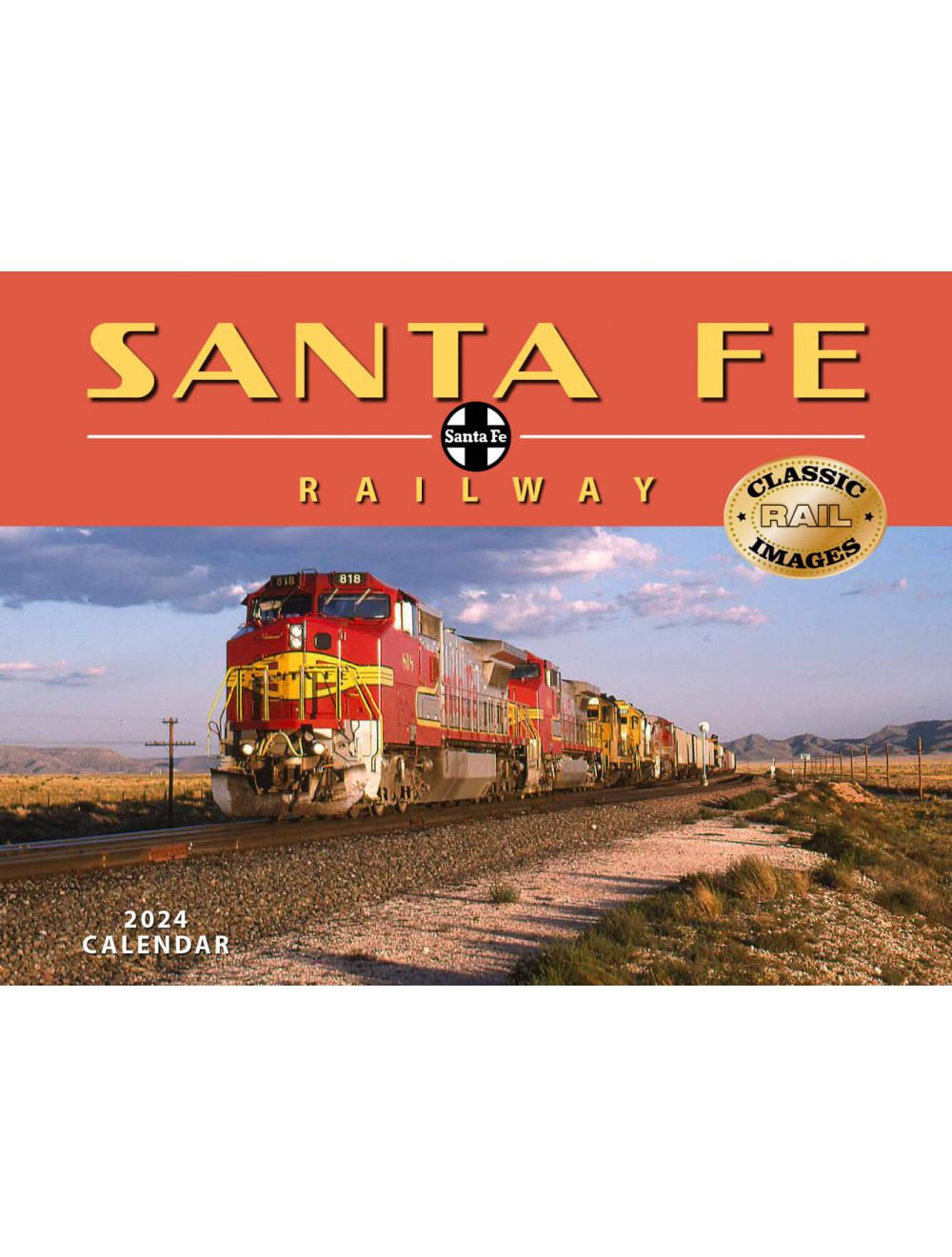 Tidemark 244820 2024 santa fe calendar